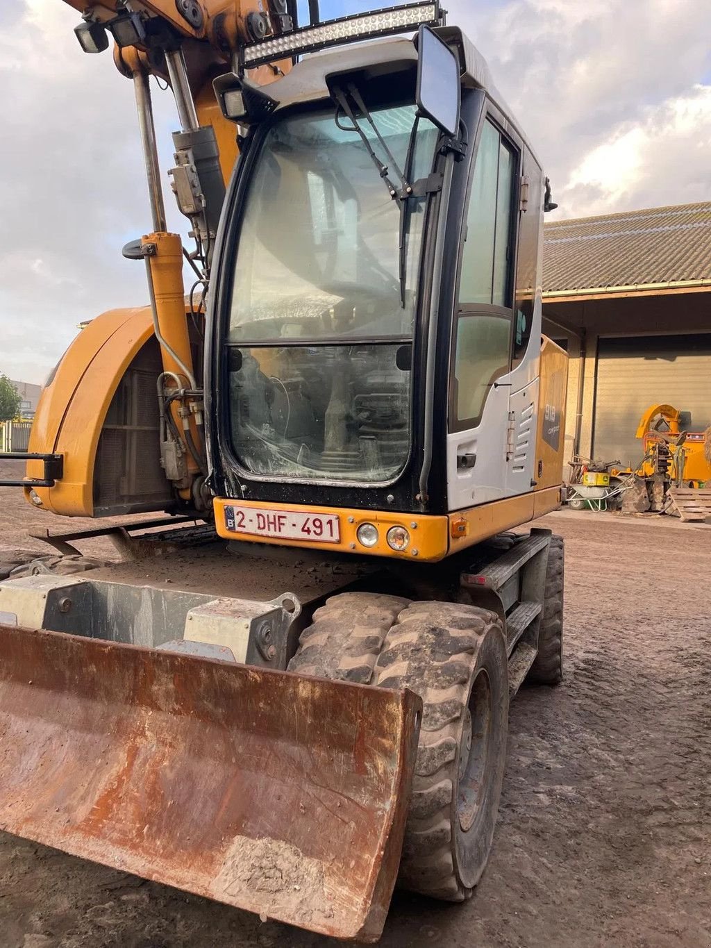 Mobilbagger des Typs Liebherr 918 Compact, Gebrauchtmaschine in Wevelgem (Bild 3)