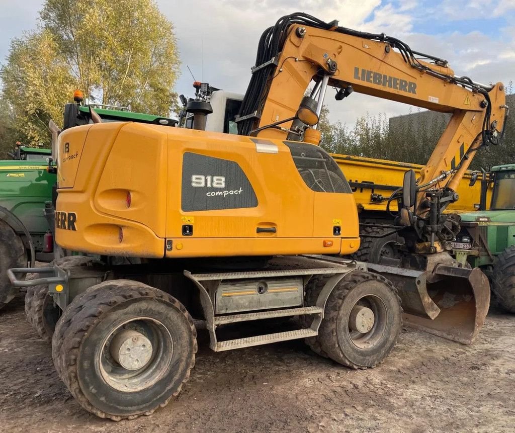 Mobilbagger du type Liebherr 918 Compact, Gebrauchtmaschine en Wevelgem (Photo 1)