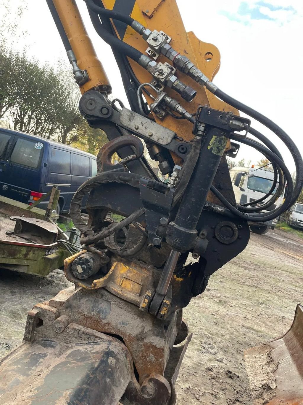 Mobilbagger van het type Liebherr 918 Compact, Gebrauchtmaschine in Wevelgem (Foto 7)