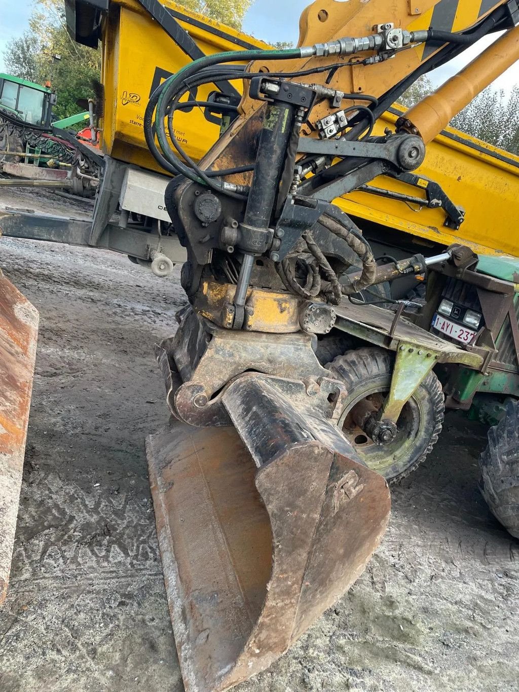 Mobilbagger van het type Liebherr 918 Compact, Gebrauchtmaschine in Wevelgem (Foto 5)