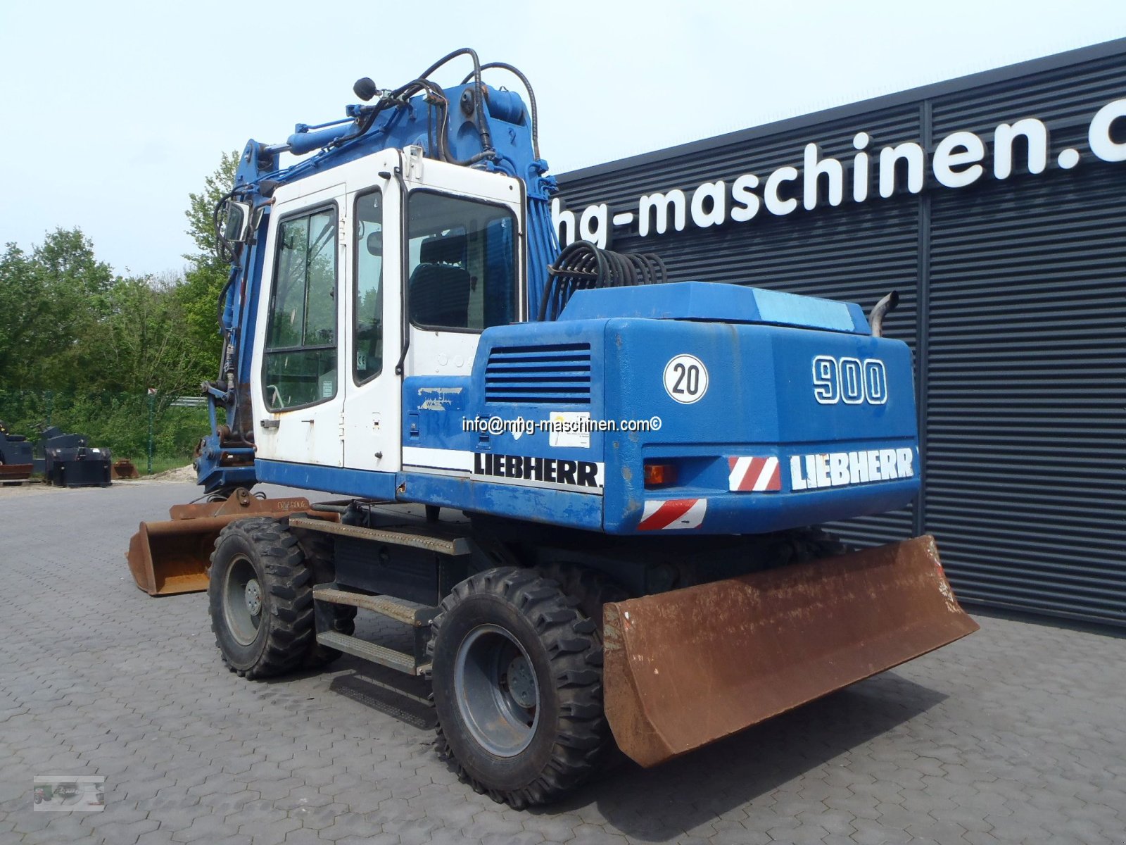 Mobilbagger of the type Liebherr A 900, Hydraulik langsam, Gebrauchtmaschine in Gescher (Picture 3)