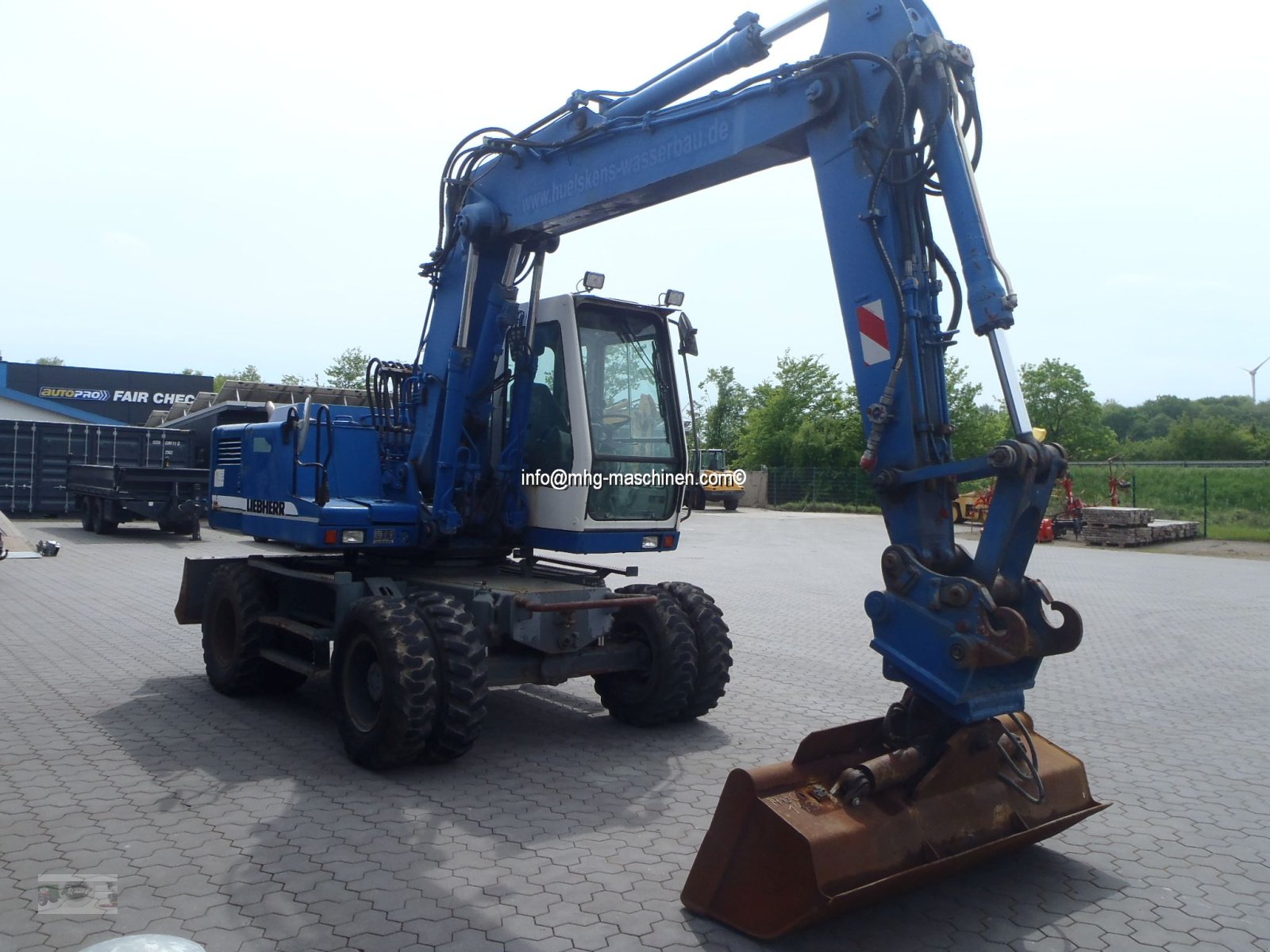 Mobilbagger typu Liebherr A 900, Hydraulik langsam, Gebrauchtmaschine w Gescher (Zdjęcie 5)