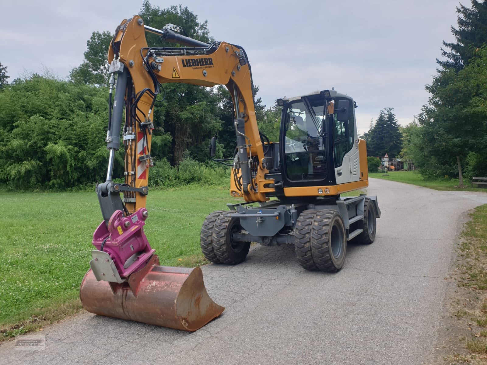 Mobilbagger tip Liebherr A 912 Compact Litronic, Gebrauchtmaschine in Deutsch - Goritz (Poză 3)