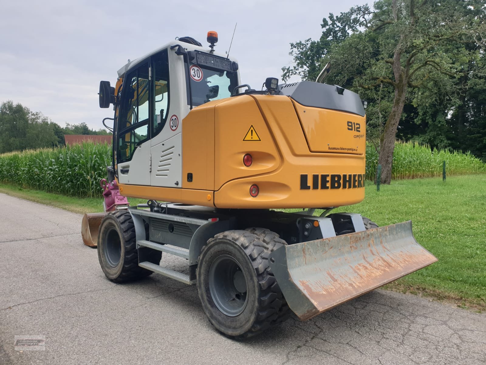 Mobilbagger tip Liebherr A 912 Compact Litronic, Gebrauchtmaschine in Deutsch - Goritz (Poză 5)