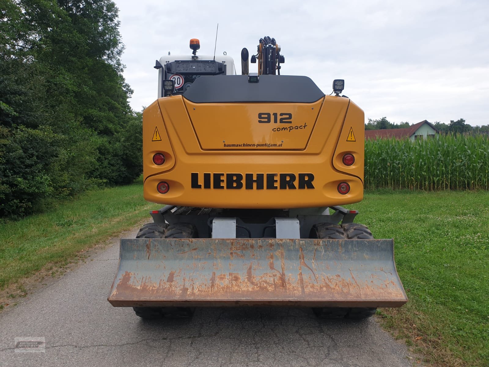 Mobilbagger del tipo Liebherr A 912 Compact Litronic, Gebrauchtmaschine In Deutsch - Goritz (Immagine 7)