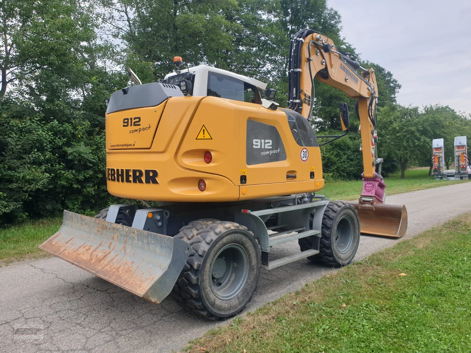 Mobilbagger tip Liebherr A 912 Compact Litronic, Gebrauchtmaschine in Deutsch - Goritz (Poză 8)