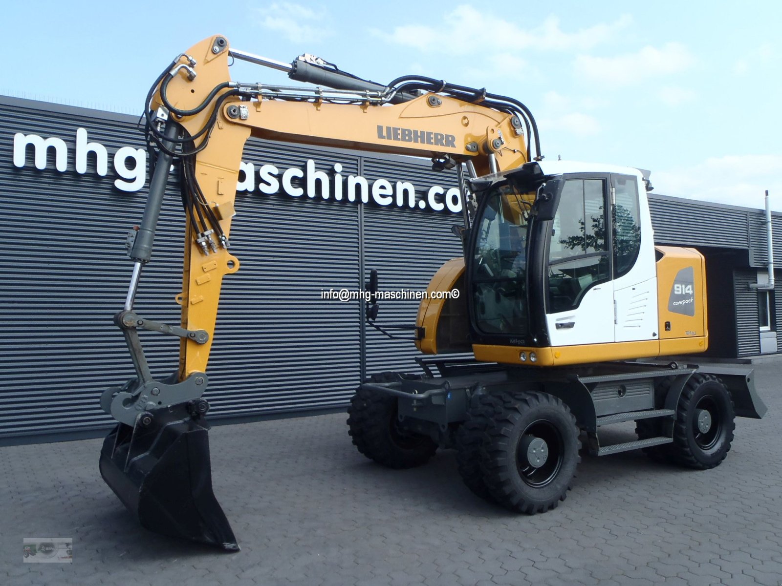 Mobilbagger типа Liebherr A 914 Compact, Gebrauchtmaschine в Gescher (Фотография 1)