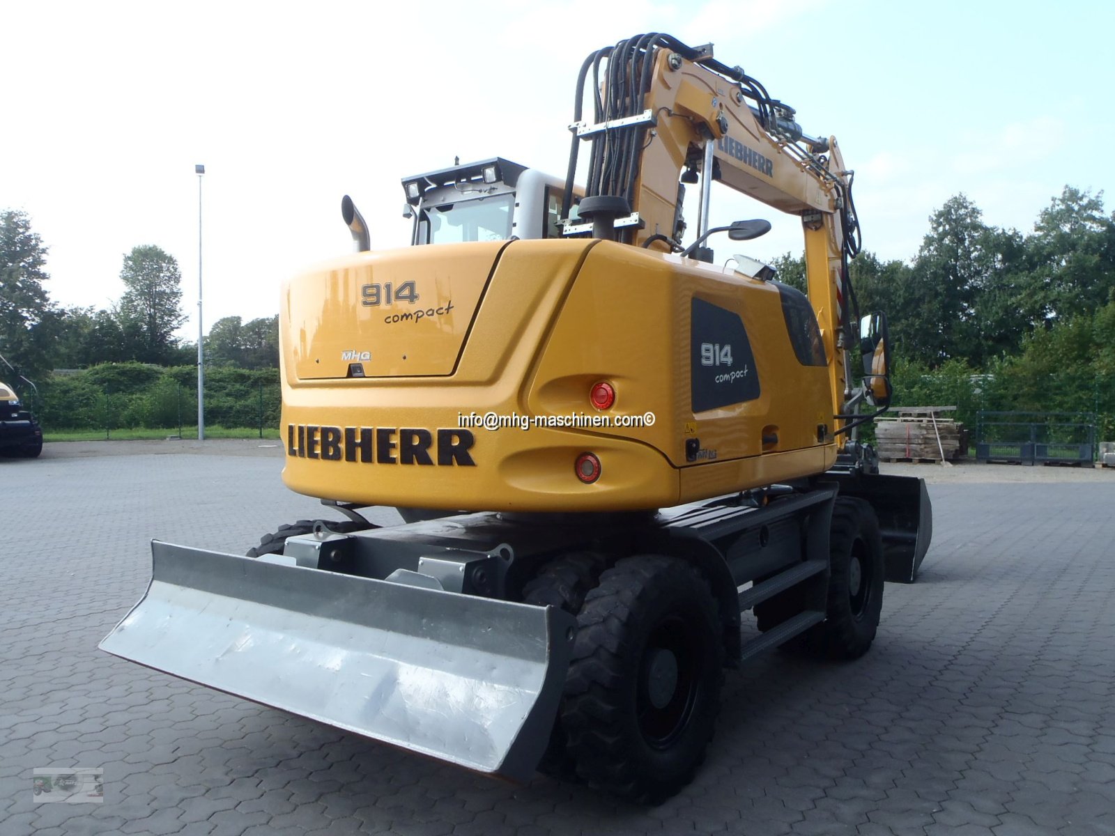 Mobilbagger des Typs Liebherr A 914 Compact, Gebrauchtmaschine in Gescher (Bild 5)