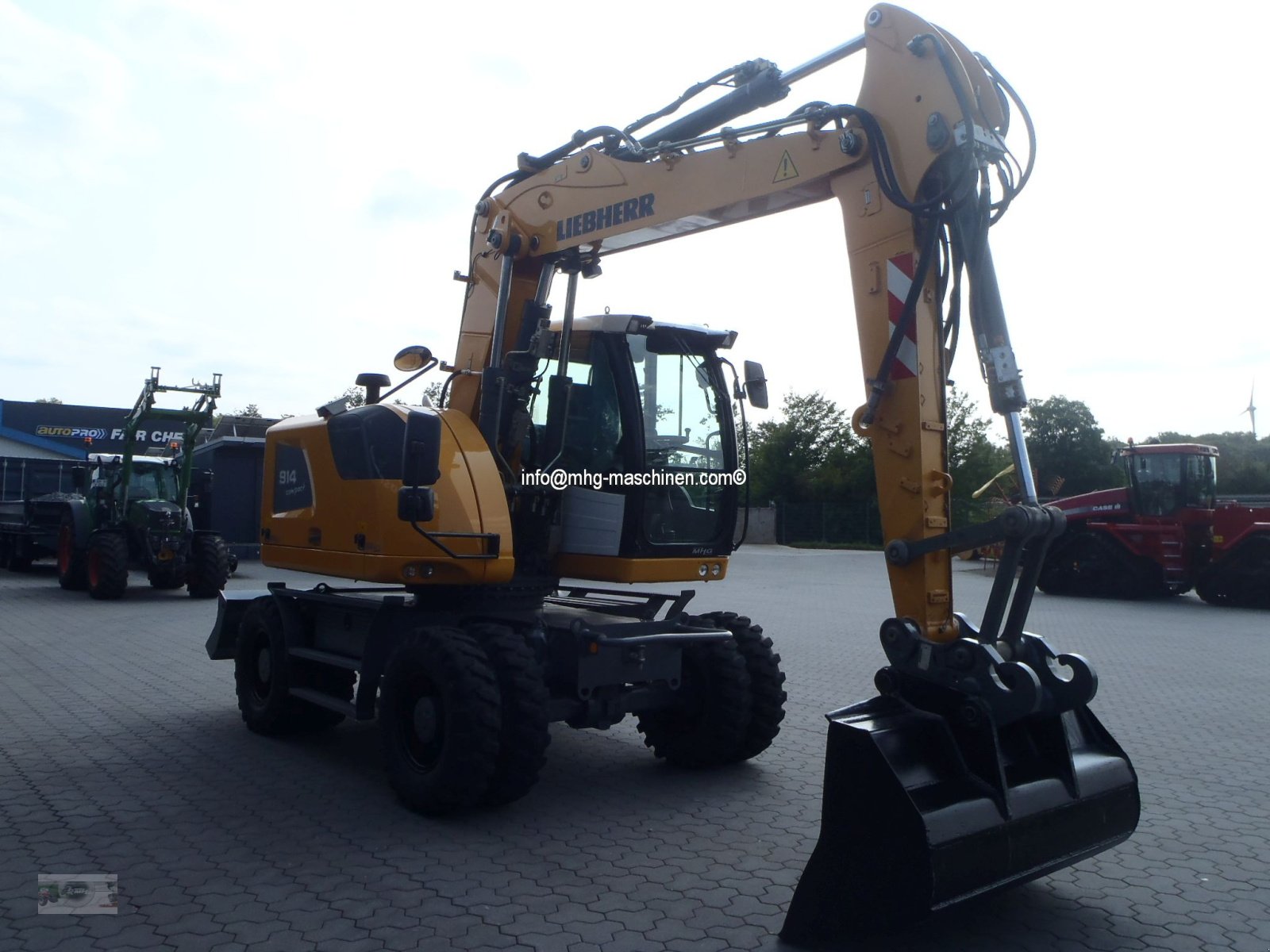 Mobilbagger van het type Liebherr A 914 Compact, Gebrauchtmaschine in Gescher (Foto 3)