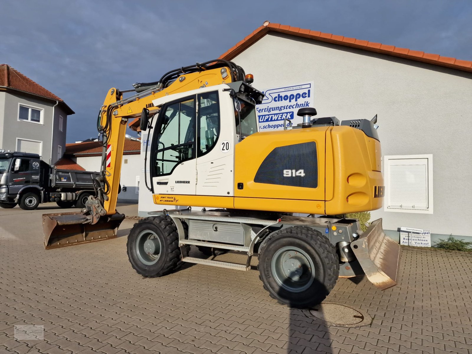 Mobilbagger tip Liebherr A 914, Gebrauchtmaschine in Frickendorf (Poză 9)