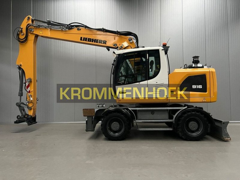 Mobilbagger от тип Liebherr A 916 Litronic Semi Longreach 10 meter, Gebrauchtmaschine в Apeldoorn