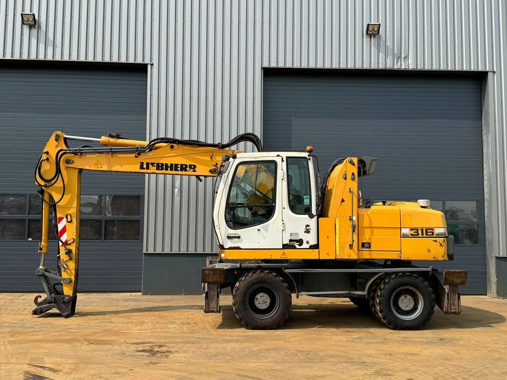 Mobilbagger del tipo Liebherr A316 Litronic, Gebrauchtmaschine en Velddriel (Imagen 2)