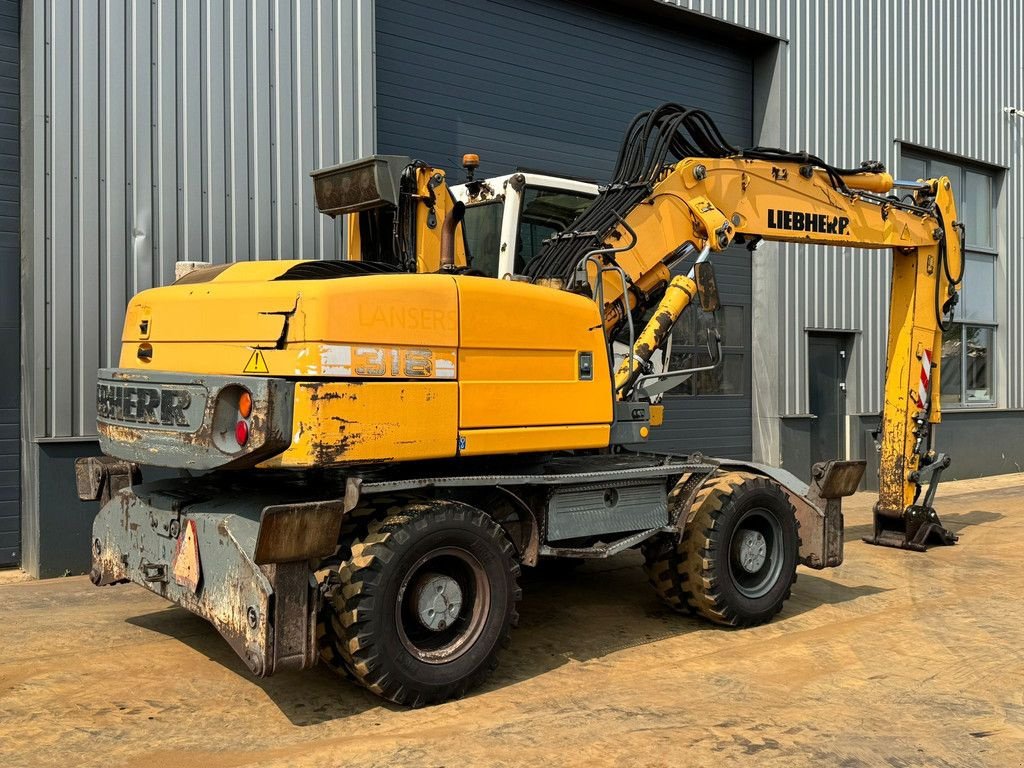 Mobilbagger typu Liebherr A316 Litronic, Gebrauchtmaschine w Velddriel (Zdjęcie 7)