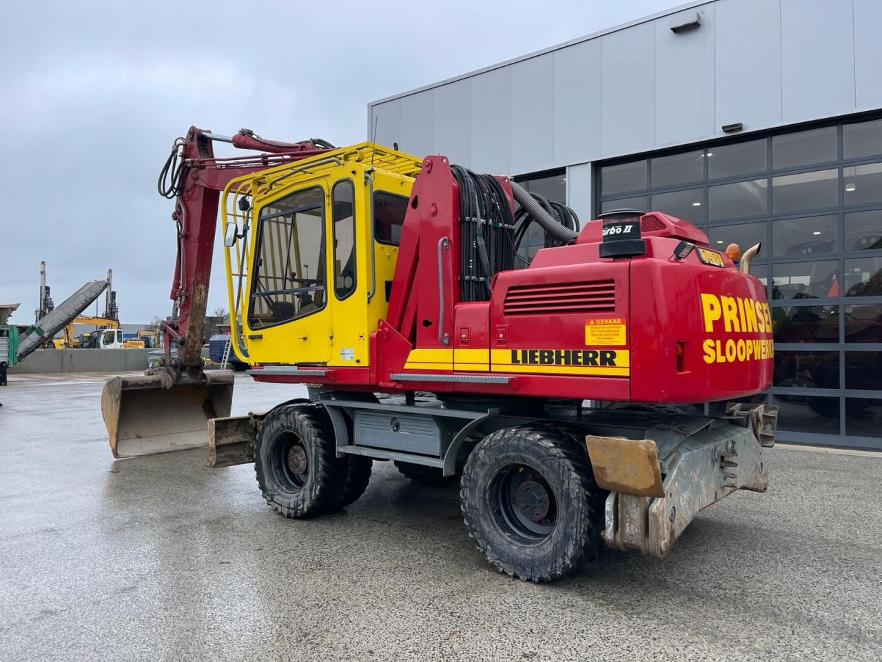 Mobilbagger van het type Liebherr A904 Litronic, Gebrauchtmaschine in Holten (Foto 10)