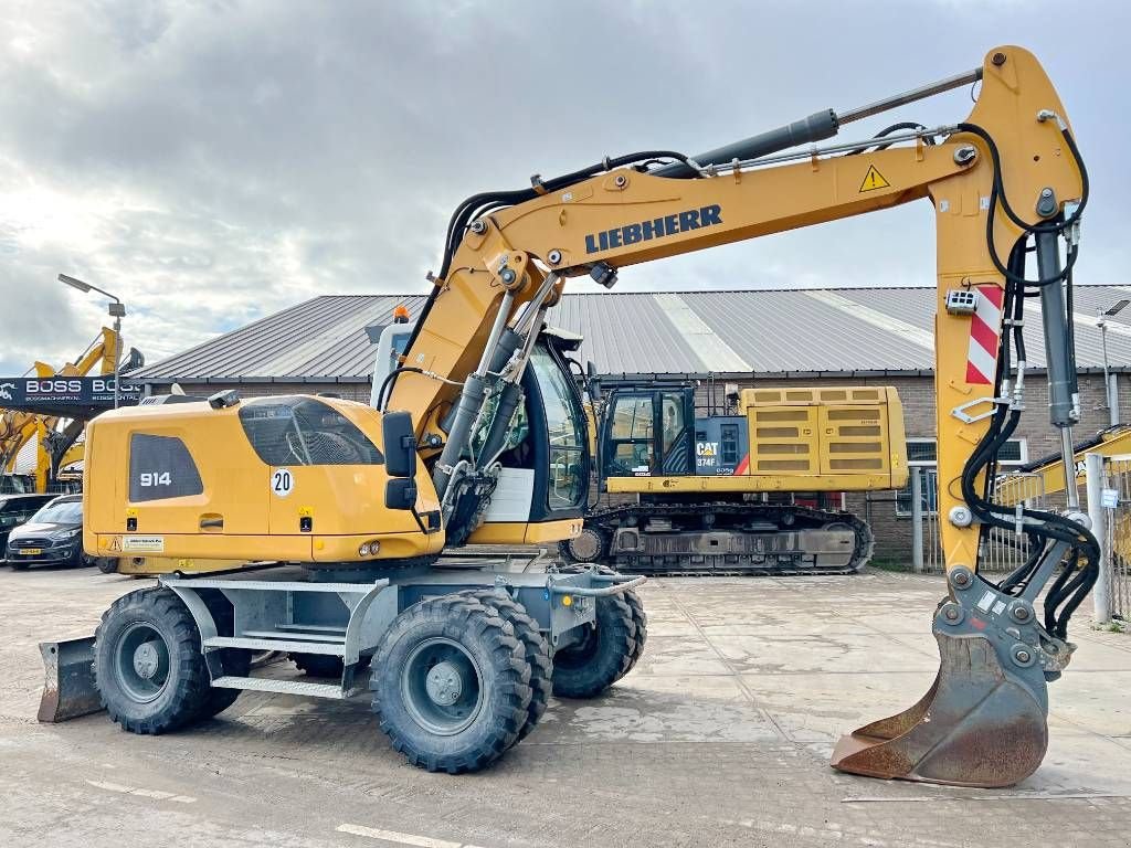 Mobilbagger of the type Liebherr A914 Litronic - Likufix / Only 2956 HOURS!, Gebrauchtmaschine in Veldhoven (Picture 7)