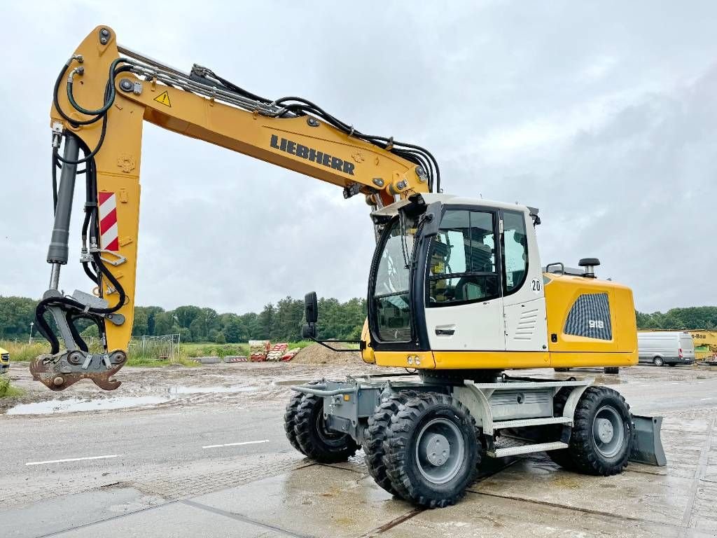 Mobilbagger van het type Liebherr A918 EW Litronic -3588HR - Likufix, Gebrauchtmaschine in Veldhoven (Foto 1)