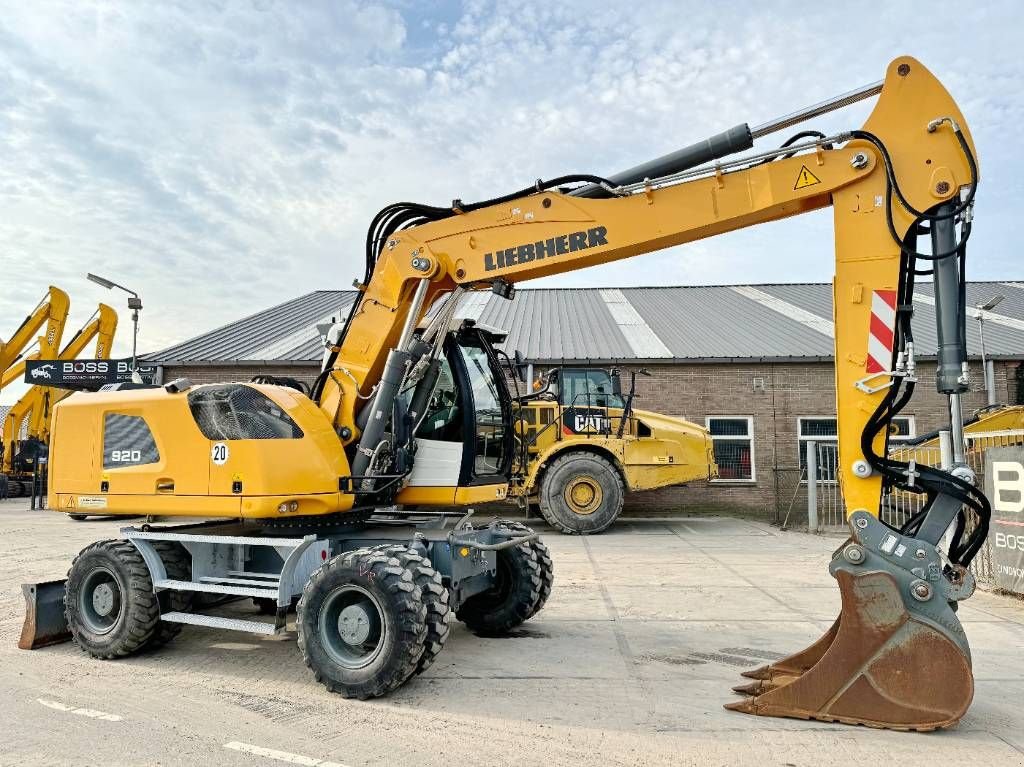 Mobilbagger Türe ait Liebherr A920 EW Litronic - Likufix, Gebrauchtmaschine içinde Veldhoven (resim 7)