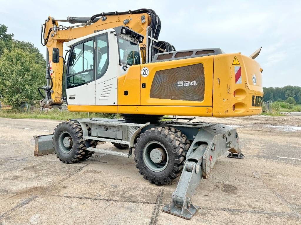 Mobilbagger Türe ait Liebherr A924 Litronic - Likufix / German Machine, Gebrauchtmaschine içinde Veldhoven (resim 3)