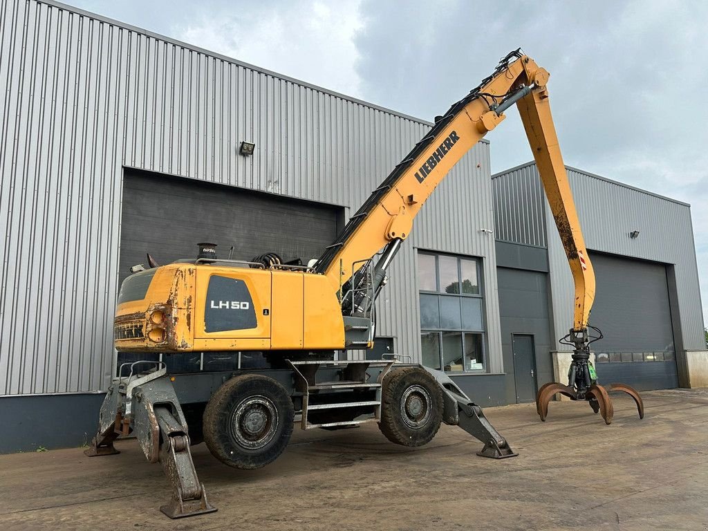 Mobilbagger Türe ait Liebherr LH50 M HD - Material Handler, Gebrauchtmaschine içinde Velddriel (resim 4)