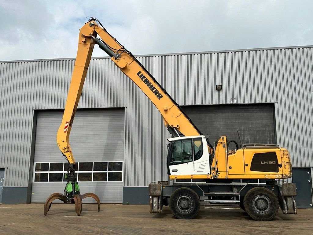 Mobilbagger tip Liebherr LH50 M HD - Material Handler, Gebrauchtmaschine in Velddriel (Poză 10)