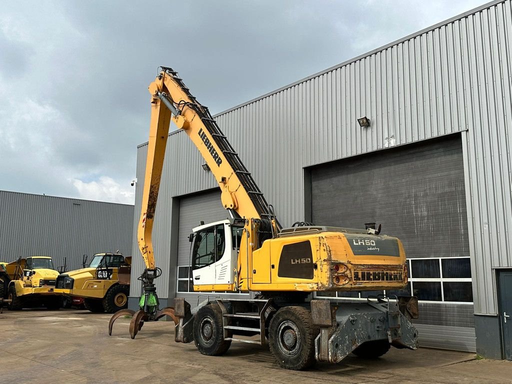 Mobilbagger typu Liebherr LH50 M HD - Material Handler, Gebrauchtmaschine v Velddriel (Obrázek 9)