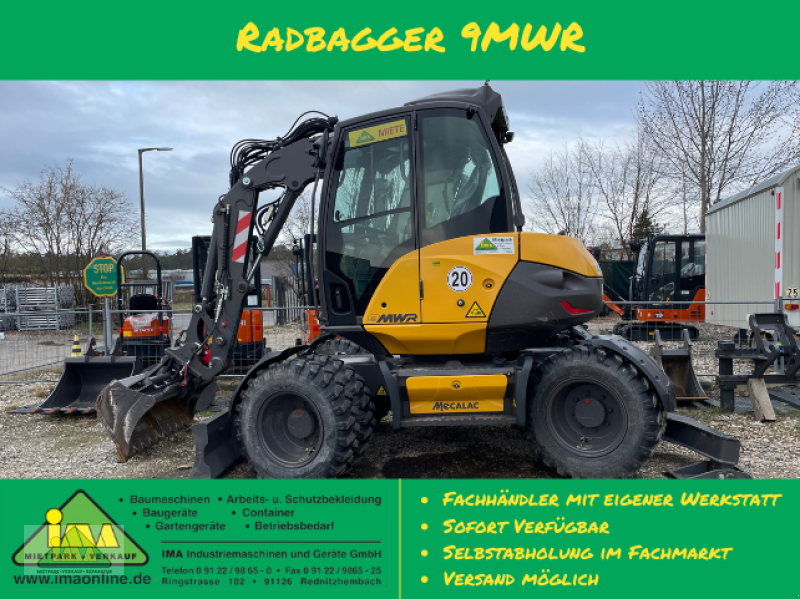 Mobilbagger του τύπου Mecalac 9MWR, Gebrauchtmaschine σε Rednitzhembach (Φωτογραφία 1)