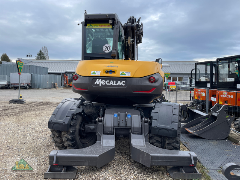 Mobilbagger des Typs Mecalac 9MWR, Gebrauchtmaschine in Rednitzhembach (Bild 4)