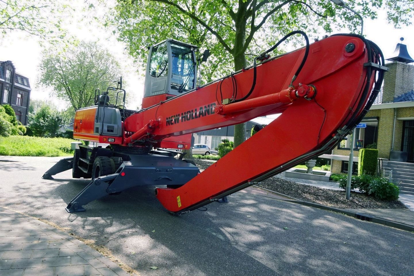 Mobilbagger del tipo New Holland MH 6.6, Gebrauchtmaschine In Geleen (Immagine 7)