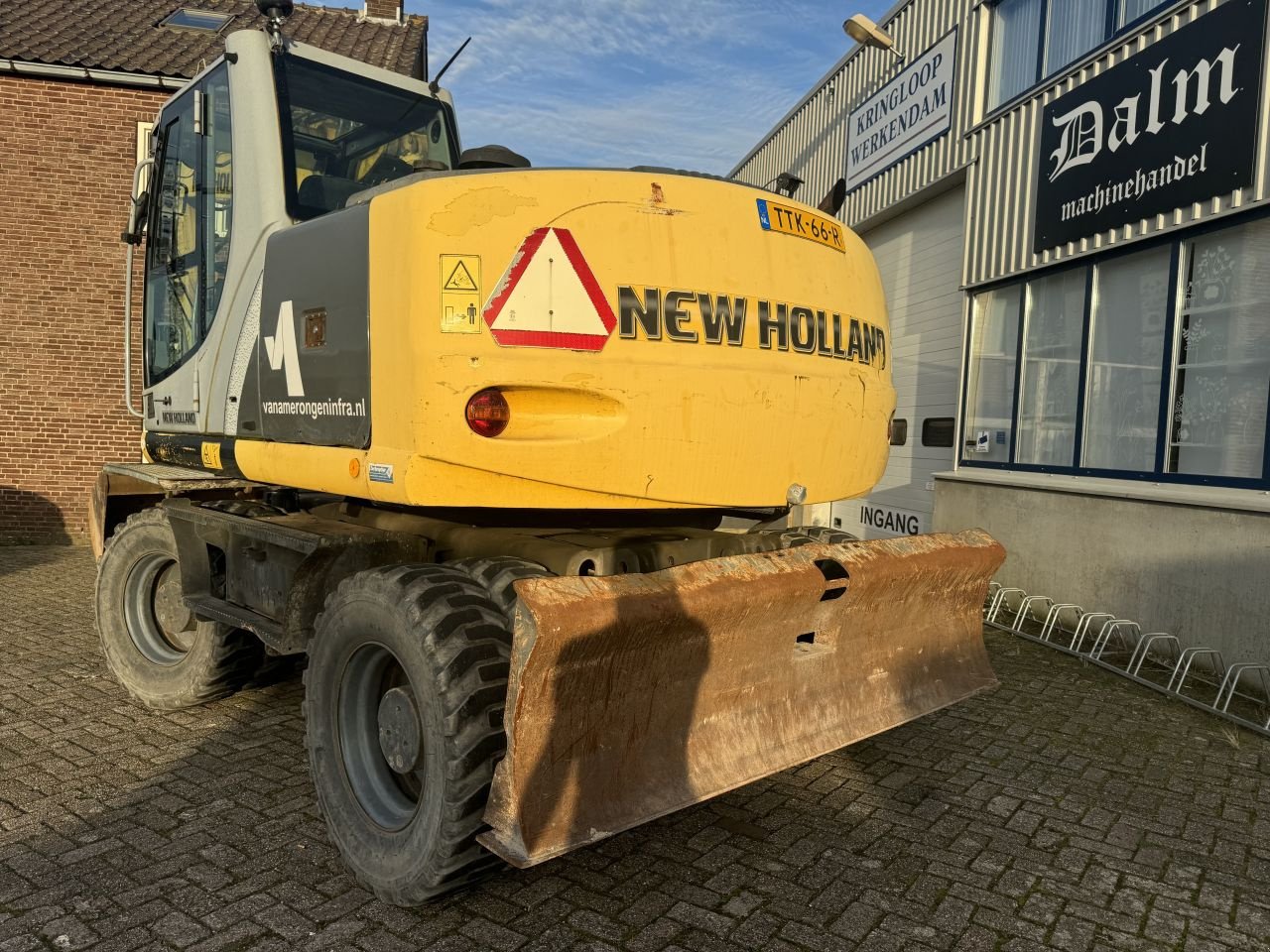 Mobilbagger a típus New Holland MH plus, Gebrauchtmaschine ekkor: Hardinxveld giessendam (Kép 2)