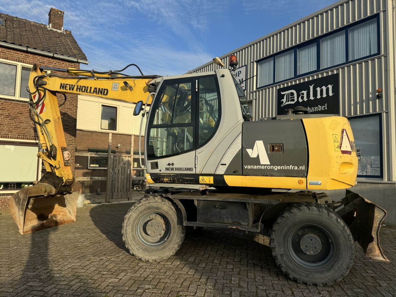 Mobilbagger typu New Holland MH plus, Gebrauchtmaschine v Hardinxveld giessendam (Obrázek 1)