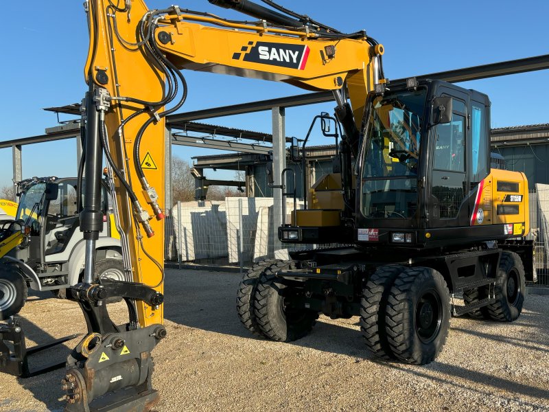 Mobilbagger del tipo SANY SY 155 W, Gebrauchtmaschine In Ansbach (Immagine 1)