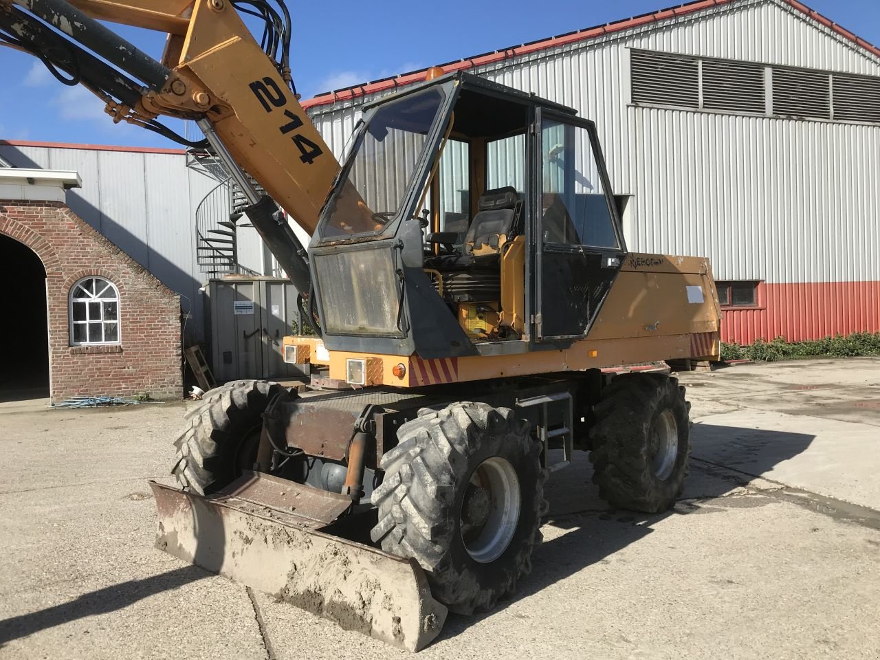 Mobilbagger typu Sennebogen 214 D, Gebrauchtmaschine v Overschild (Obrázok 3)