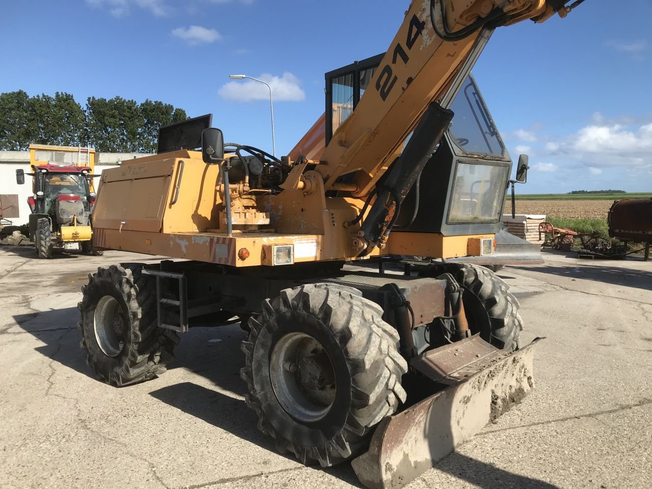 Mobilbagger van het type Sennebogen 214, Gebrauchtmaschine in Overschild (Foto 2)