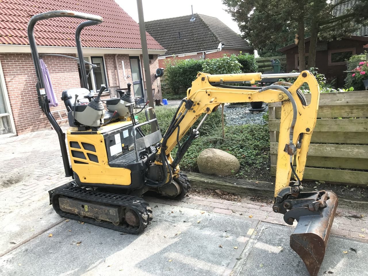 Mobilbagger van het type Sennebogen 214, Gebrauchtmaschine in Overschild (Foto 7)