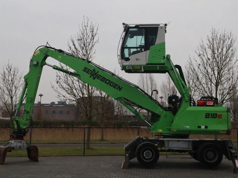 Mobilbagger tip Sennebogen 818 M K9 ULM SORTING GRAB EPA AIRCO, Gebrauchtmaschine in Marknesse (Poză 1)