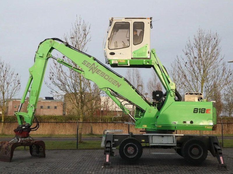 Mobilbagger del tipo Sennebogen 818 M K9 ULM SORTING GRAB GOOD CONDITION, Gebrauchtmaschine en Marknesse (Imagen 1)