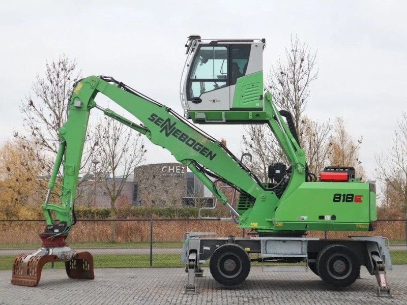 Mobilbagger typu Sennebogen 818 ME K9 ULM EPA GRAB UMSCHLAG MATERIAL HANDLER, Gebrauchtmaschine w Marknesse (Zdjęcie 1)