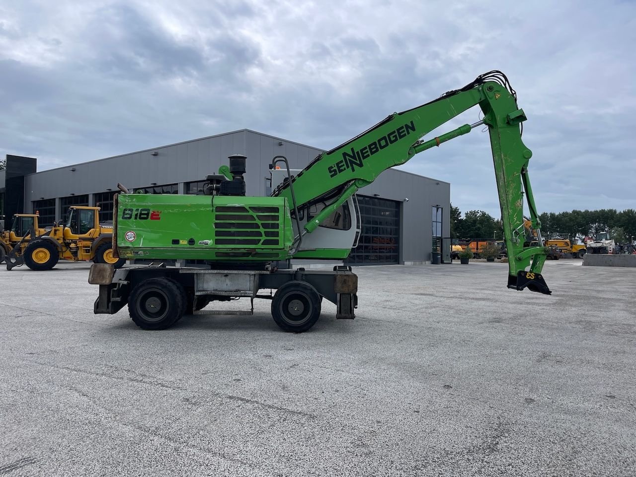 Mobilbagger typu Sennebogen 818E, Gebrauchtmaschine w Holten (Zdjęcie 3)