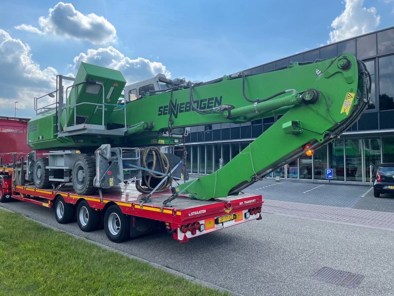 Mobilbagger van het type Sennebogen 825M Electric, Gebrauchtmaschine in Holten (Foto 4)