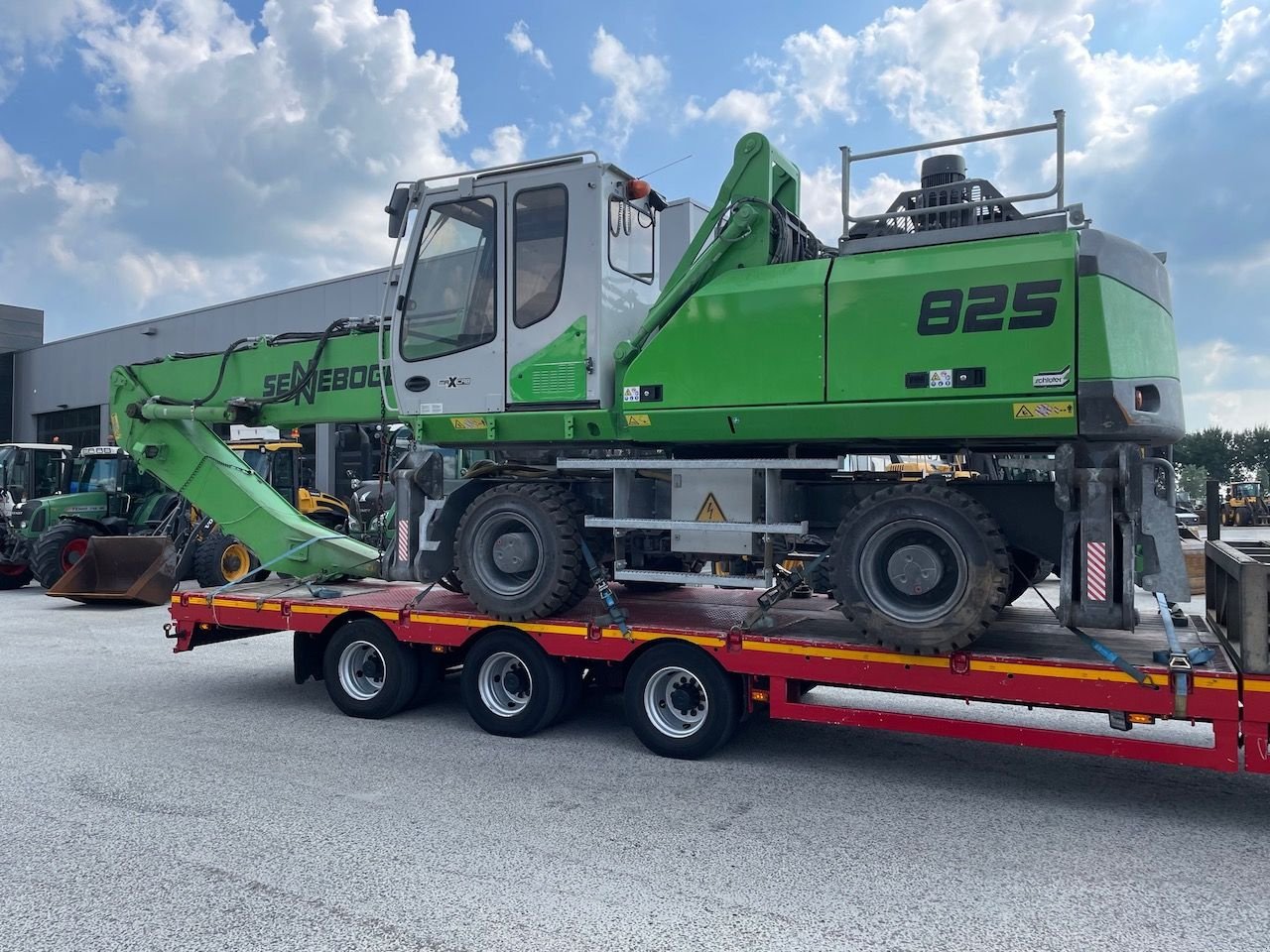 Mobilbagger du type Sennebogen 825M Electric, Gebrauchtmaschine en Holten (Photo 2)