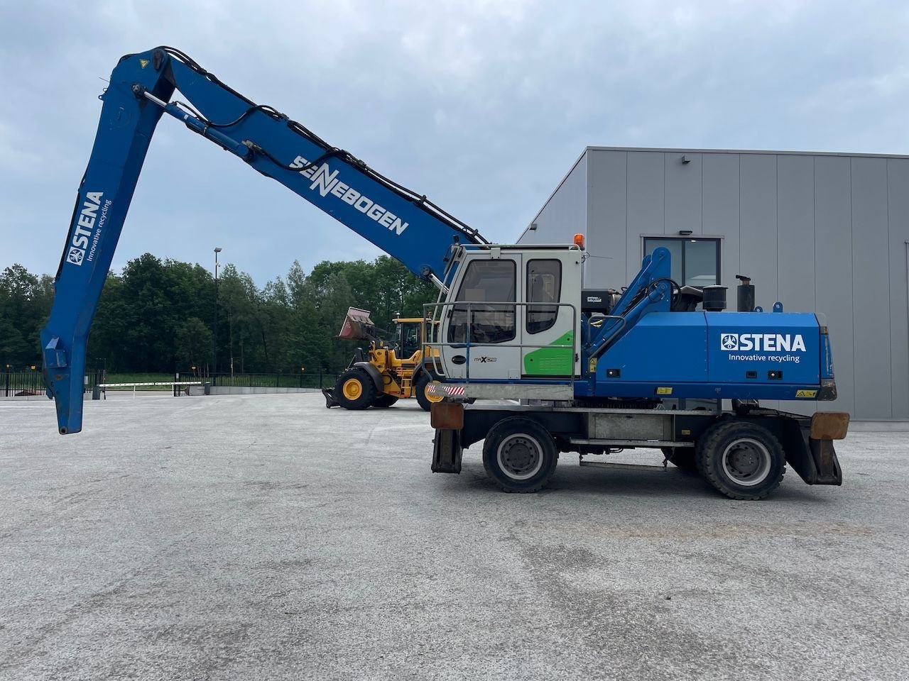 Mobilbagger tip Sennebogen 825M Overslagmachine, Gebrauchtmaschine in Holten (Poză 1)