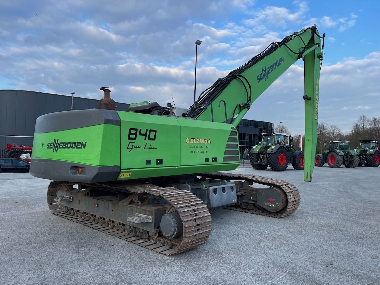 Mobilbagger of the type Sennebogen 840R, Gebrauchtmaschine in Holten (Picture 3)