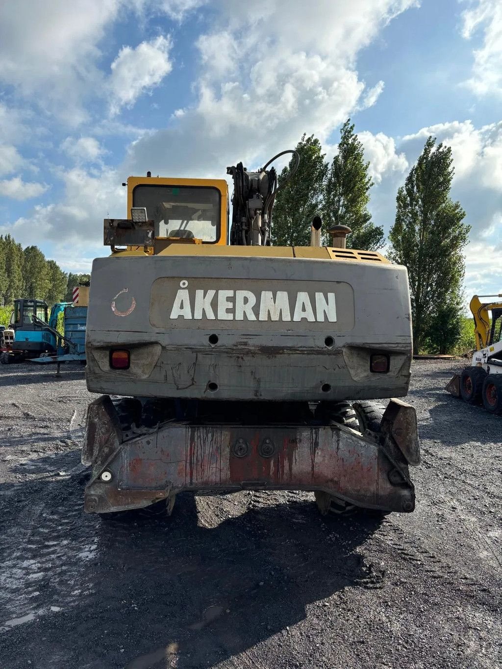 Mobilbagger Türe ait Sonstige Akerman EW150C, Gebrauchtmaschine içinde Wevelgem (resim 2)