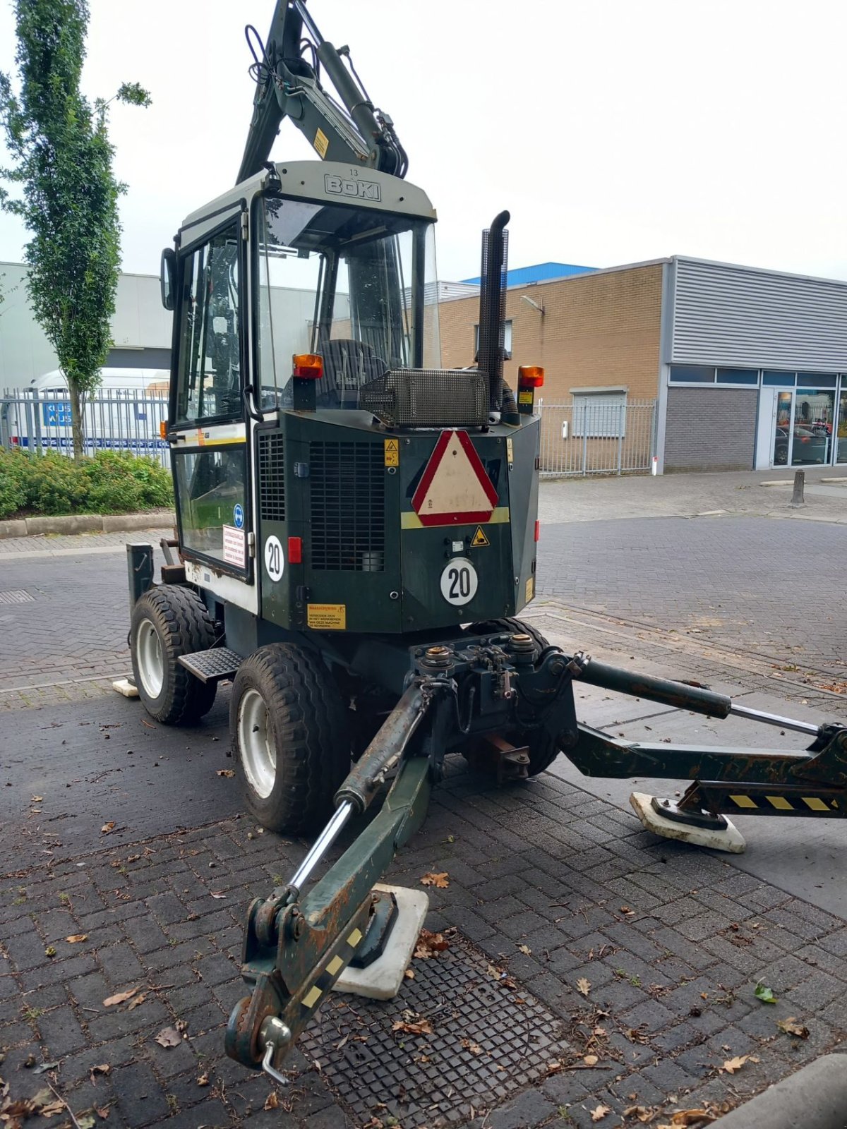 Mobilbagger van het type Sonstige Boki. Boki. 4551, Gebrauchtmaschine in Alblasserdam (Foto 4)