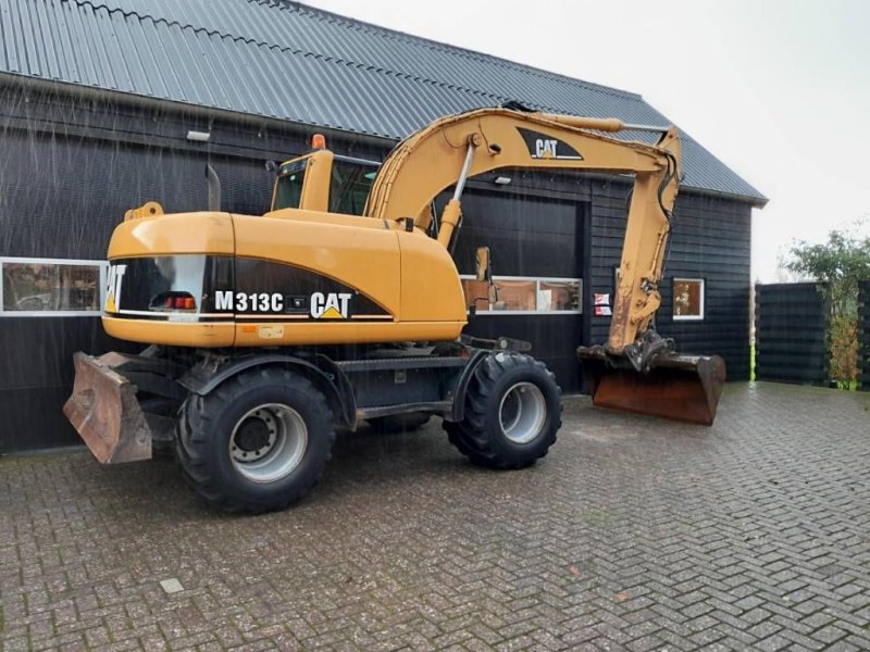 Mobilbagger van het type Sonstige Cat M 313 C graafmachine kraan, Gebrauchtmaschine in Ederveen (Foto 1)