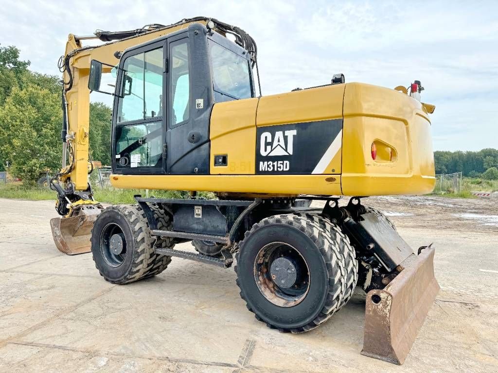 Mobilbagger des Typs Sonstige Cat M315D - 360&deg; Engcon Rotating Bucket + Grapple, Gebrauchtmaschine in Veldhoven (Bild 3)