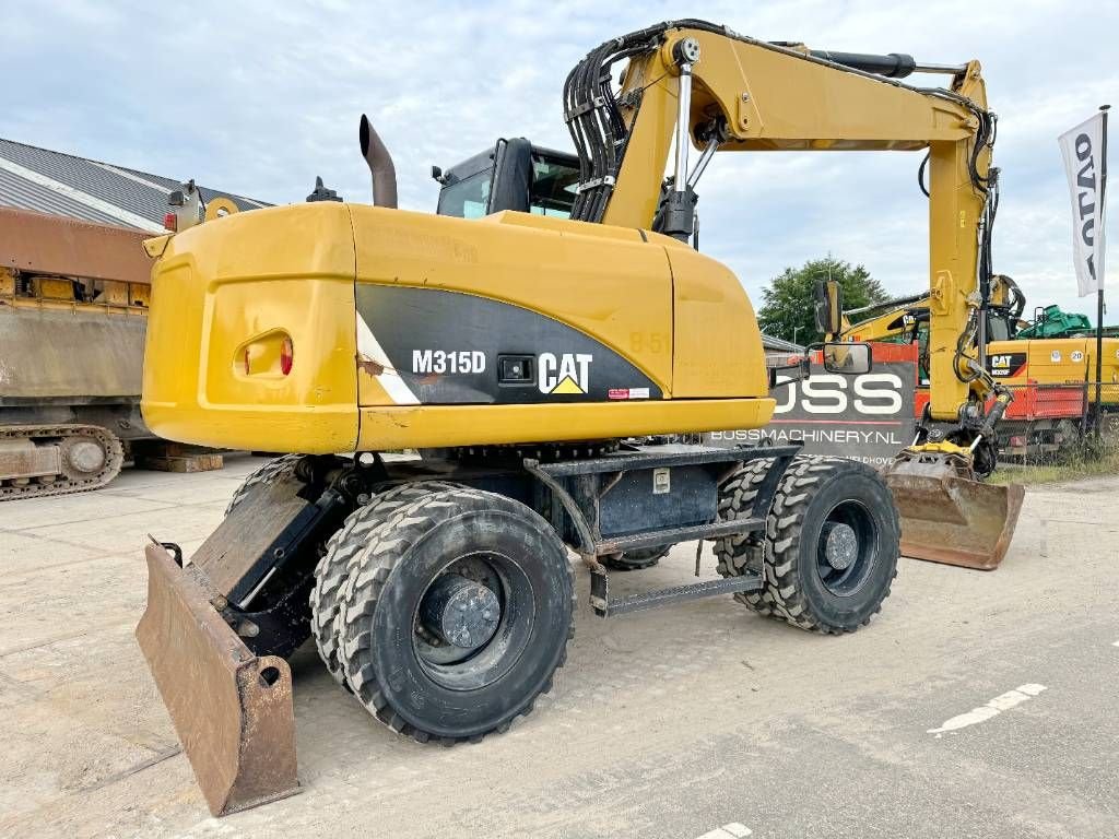 Mobilbagger des Typs Sonstige Cat M315D - 360&deg; Engcon Rotating Bucket + Grapple, Gebrauchtmaschine in Veldhoven (Bild 5)