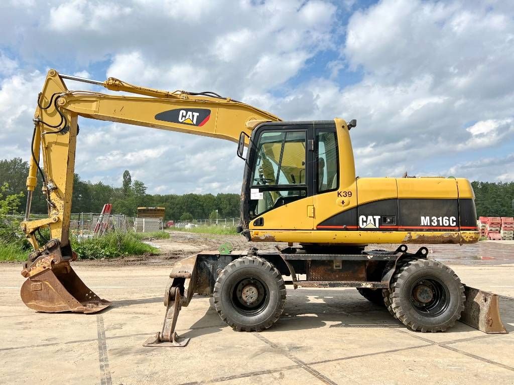 Mobilbagger van het type Sonstige Cat M316C - Dutch Machine / Quick Coupler, Gebrauchtmaschine in Veldhoven (Foto 1)