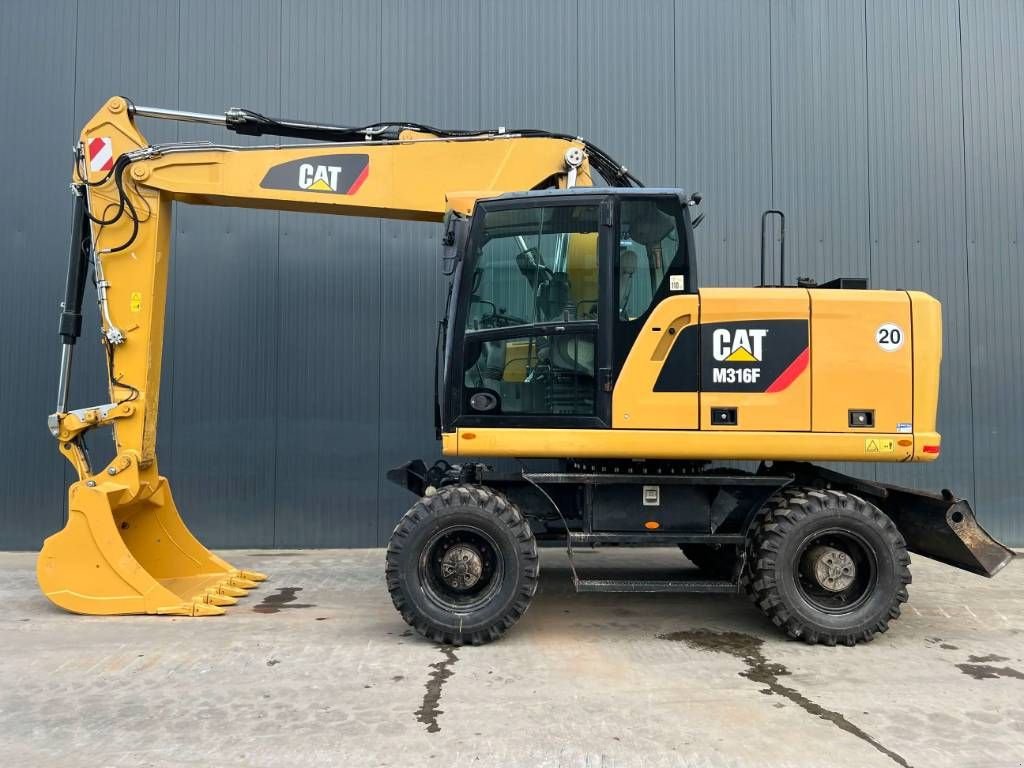 Mobilbagger Türe ait Sonstige Cat M316F, Gebrauchtmaschine içinde Venlo (resim 5)