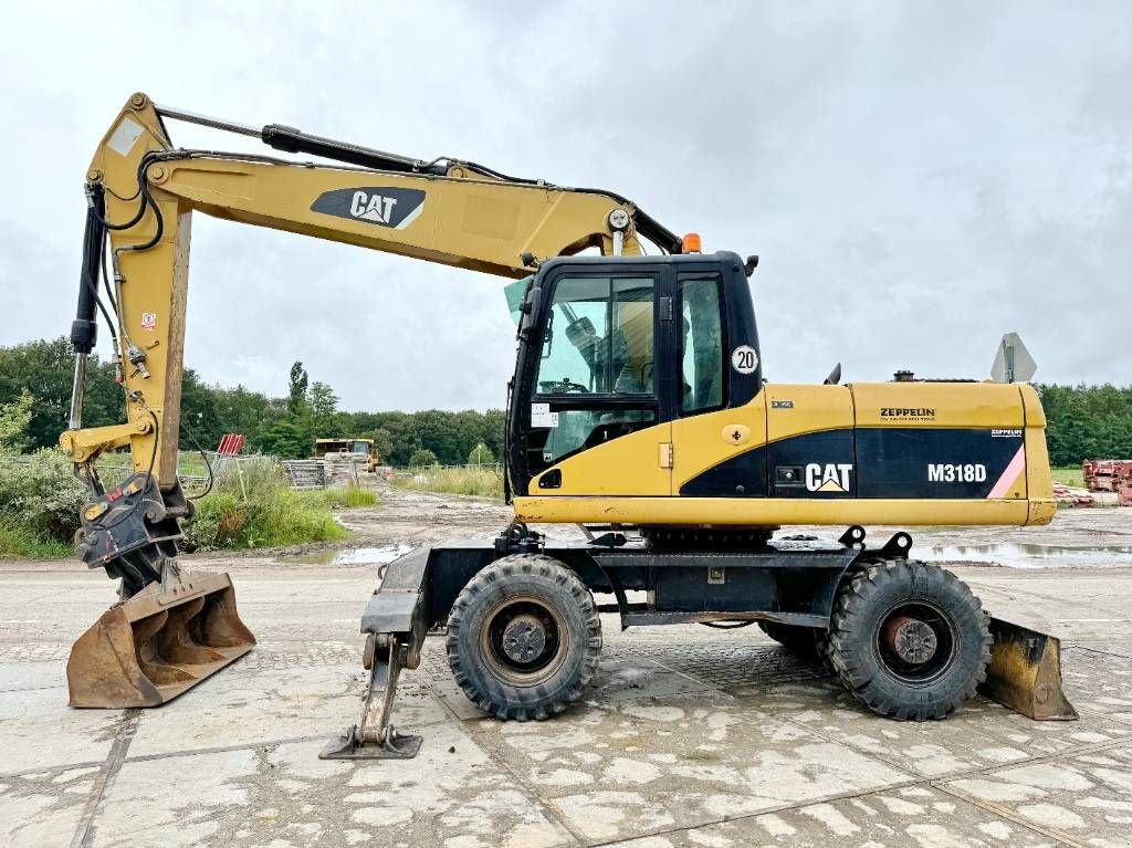 Mobilbagger du type Sonstige Cat M318D - Tilting Bucket / Quick Coupler, Gebrauchtmaschine en Veldhoven (Photo 1)